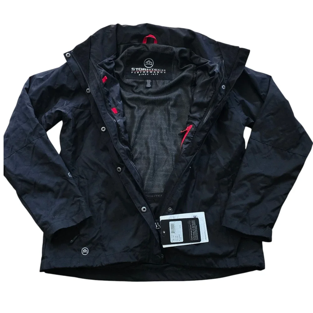 NWT, Stormtech WWE Women’s Beaufort 3 in 1 System Jacket Black, Size Medium